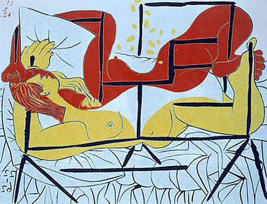 Picasso Danae 1962